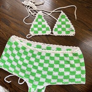 Frankies bikini knit bikini set